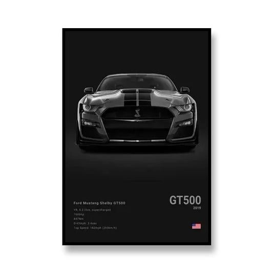 PedalPosters™ Ford Shelby GT500